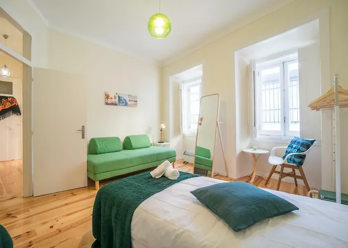 Mouraria 2 Bedroom 아파트 *